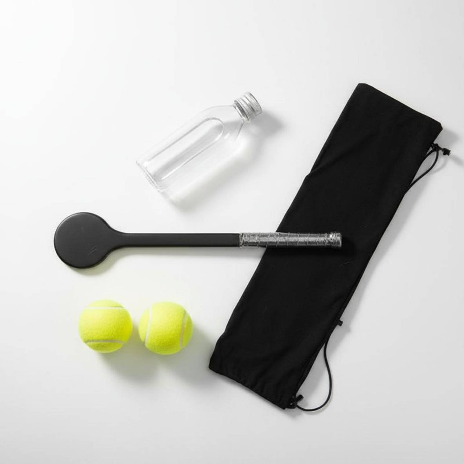 Qianly Raqueta Cuchara de Tenis Aumenta el el Control Raqueta de Agradable Ligero para Principiantes, Entrenamiento, Calentamiento