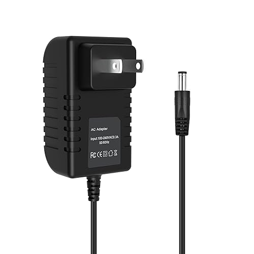 J-ZMQER AC Adapter Compatible with Pioneer DJM-250K DJM-250W DJ Mixer Power Supply Cord Cable PSU