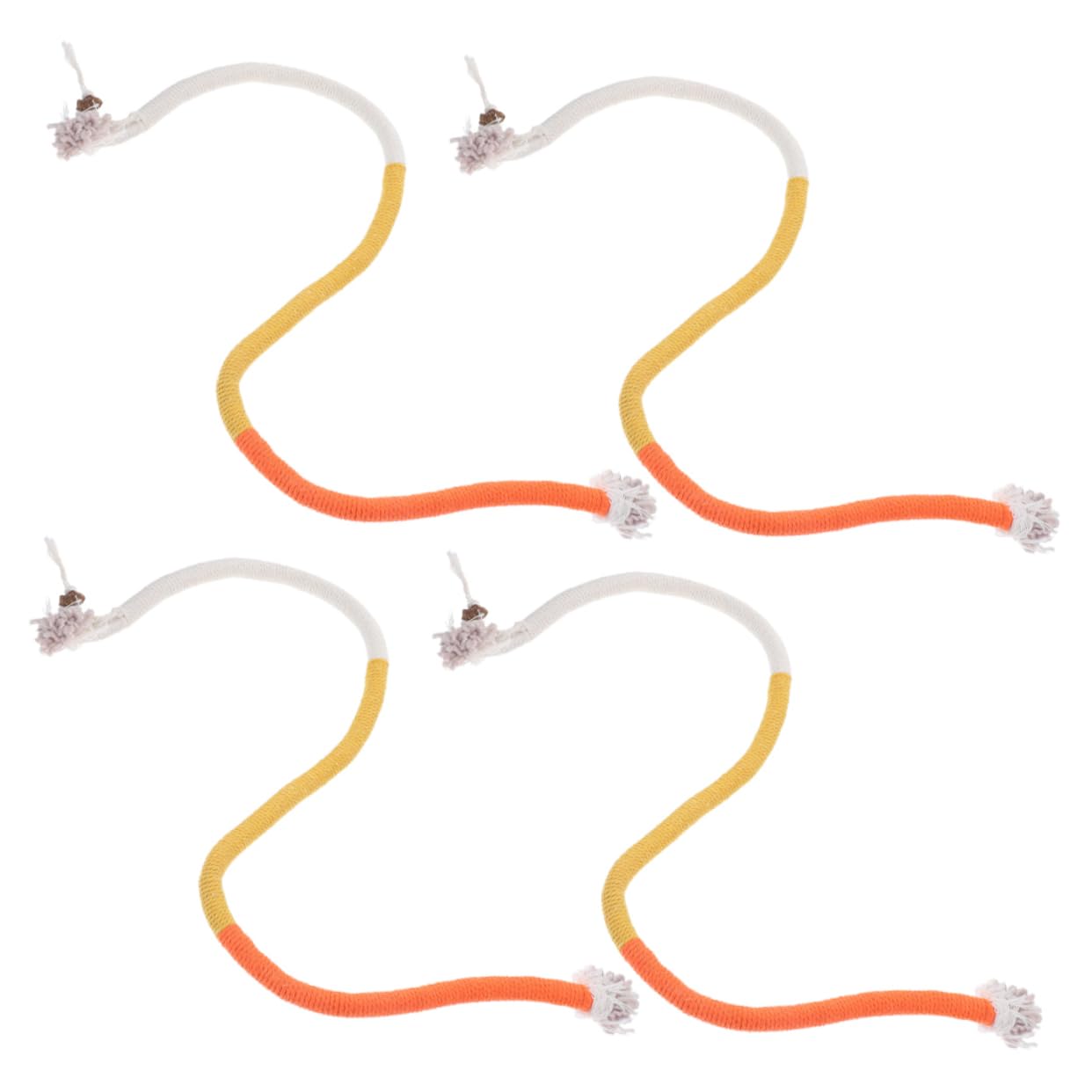 POPETPOP 20 Pièces Corde à mâcher pour Chat Interactive Cat Toy Catnip Jouets pour Chats grincements de Dents de Chat Jouets Mordre Jouet pour Animaux de Compagnie Menthe