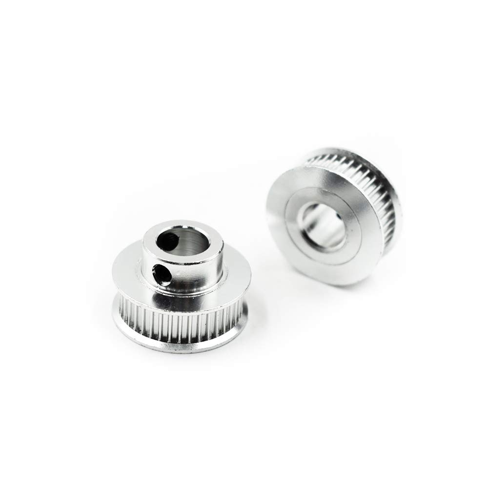 LICTOP GT2 40 Teeth 10mm Bore Timing Belt Pulley Flange Synchronous Wheel