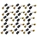 Aexit 15 Pairs Mounts & Accessories 6.5x7.5x12mm Carbon Brushes Power Tool for Electric Hammer Accessories Drill Motor