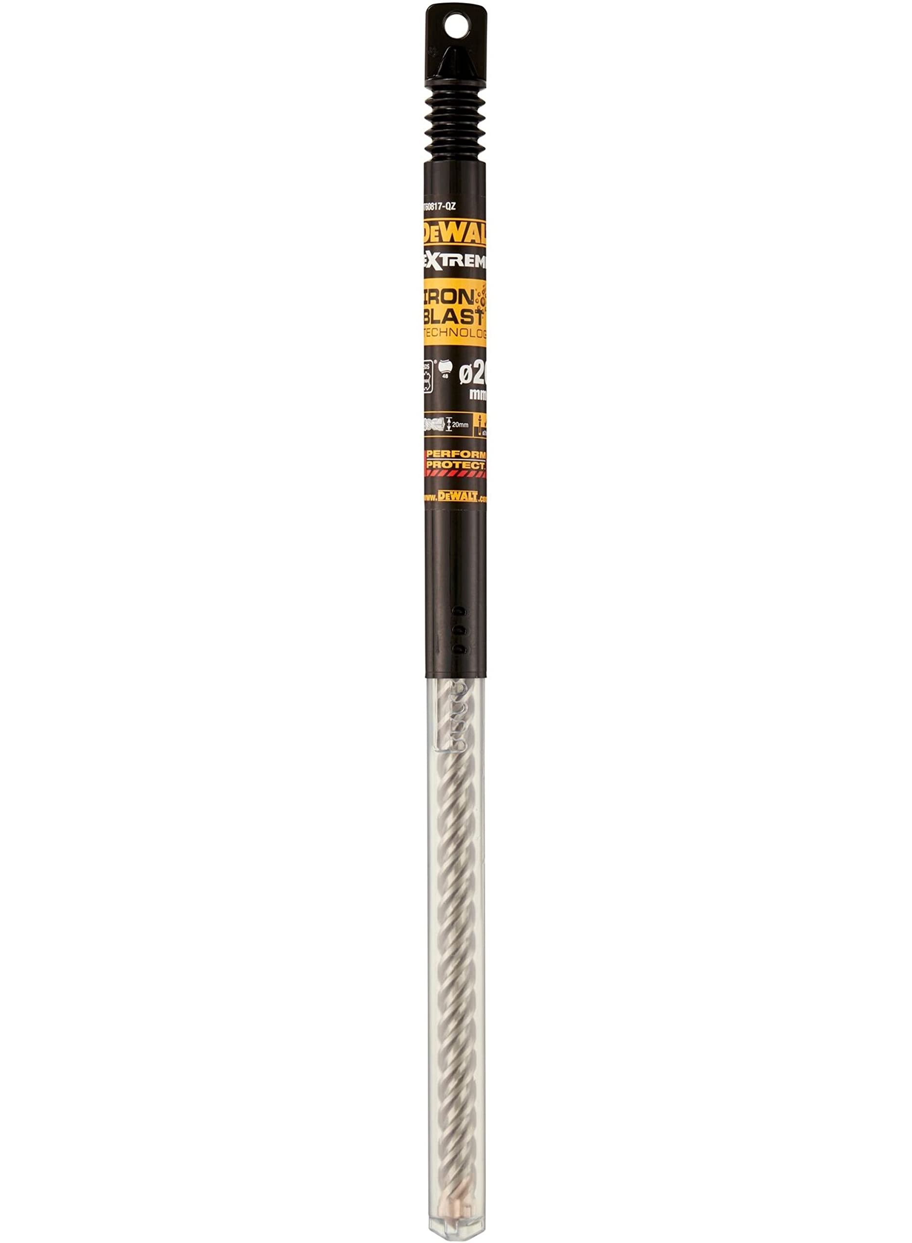 DEWALT DT60817-QZ Drill Bit SDS-max XLR 20x540mm 4 Cortes for DIYers & Professionals, Made for Drilling and Material Removal, Single Unit