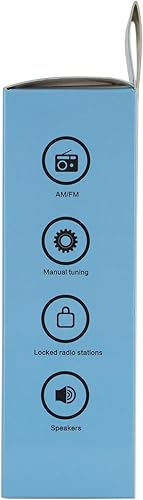 Miniatura 9 de Benss Radios pequeñas portátiles AM FM, radios transistores 2AA a pilas con la mejor recepción, radio con altavoz y conector para auriculares, radio