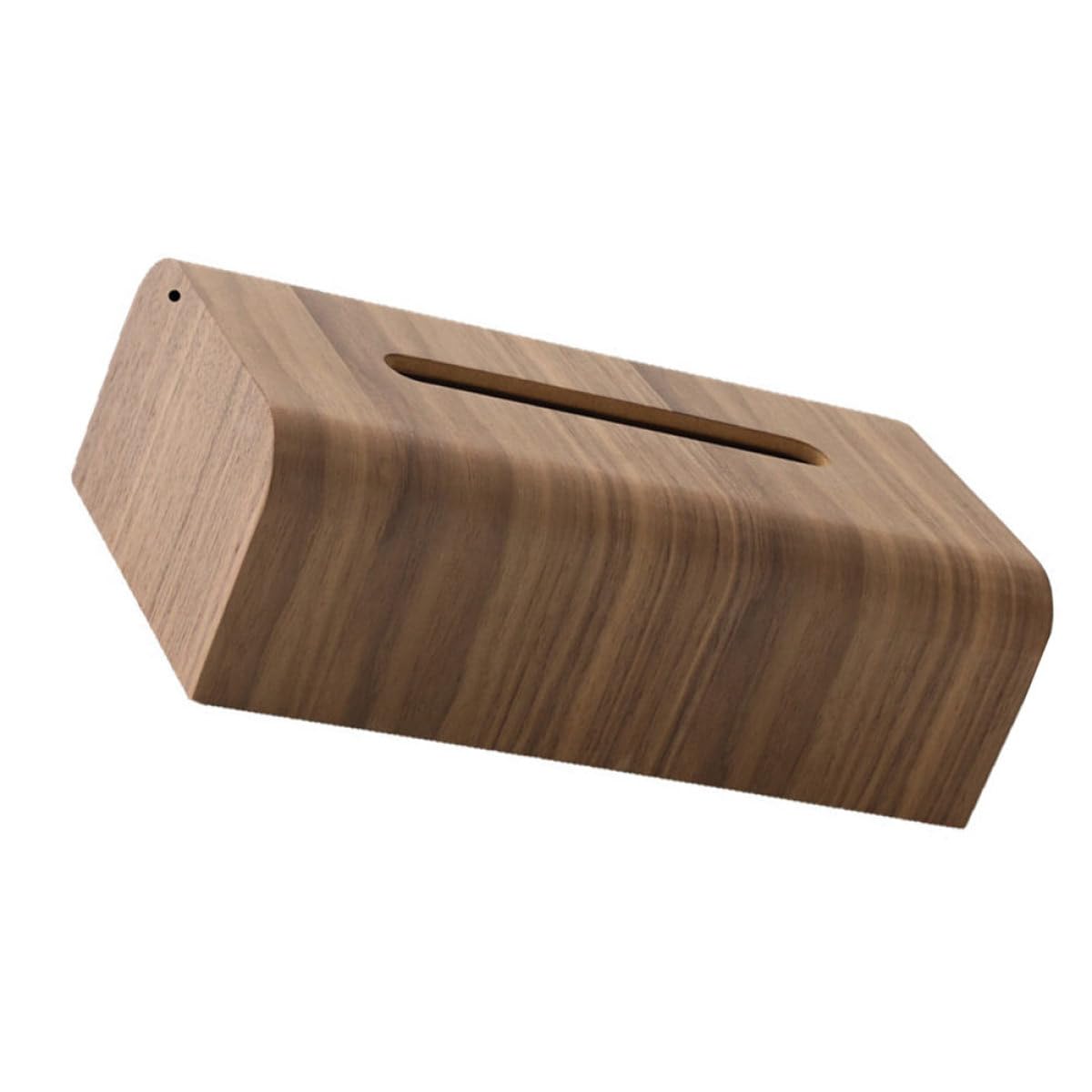 Boîte à mouchoirs bois contre le désordre des emballages en carton