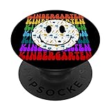 Kindergartenlehrerin Happy Face Schüler PopSockets mit austauschbarem PopGrip