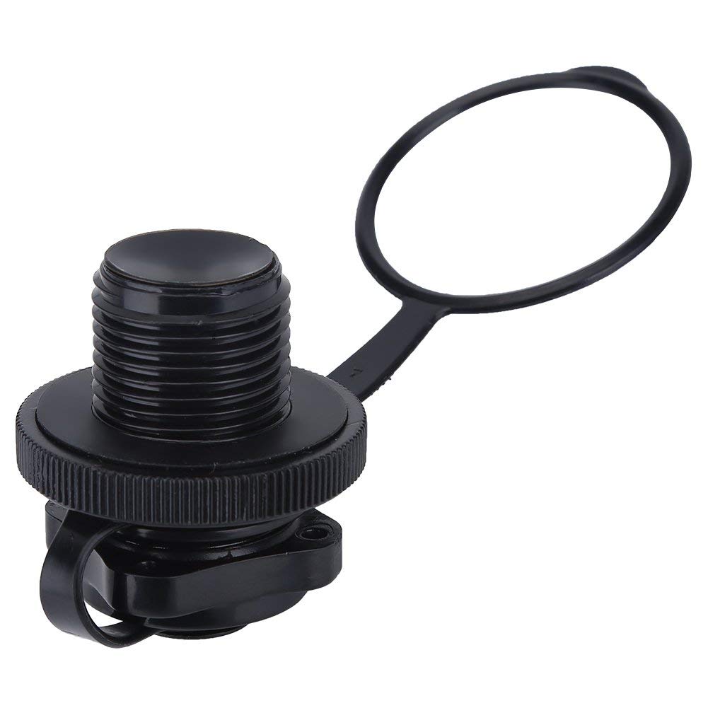 2pcs Air Plugs Inflatable Boat Spiral Air Plugs One-way Inflation Air Valve for Rubber Dinghy Raft Pool Boat Airbeds