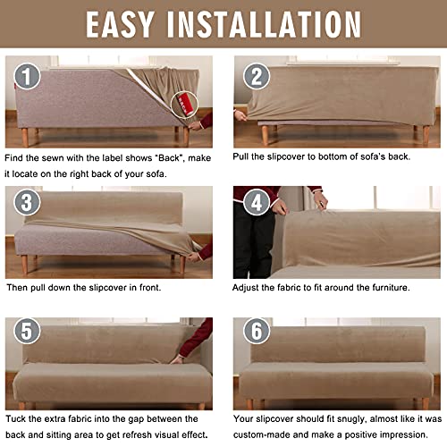 Mingfuxin Armless Sofa Bed Covers - Image 3