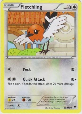 Pokemon - Fletchling 89119 - XY Phantom Forces