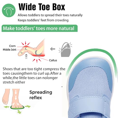 Toddler Little Kids Barefoot Minimalist Wide Toe Box Zero Drop Breathable Flexible Lightweight Shoes4