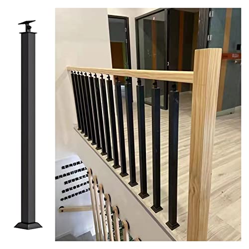 Poteau de main courante ajustable pour sécuriser le palier et l'escalier familial