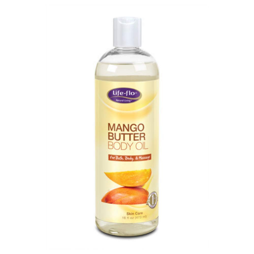 Life-Flo Mango Butter Body Oil, 16 Fluid Ounce