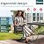 Pamapic 7-Piece Patio Dining Furniture Set with Swivel Chairs, Outdoor Table & 6 Textilene Chairs for Garden, Backyard, Pool, Deck, Charcoal