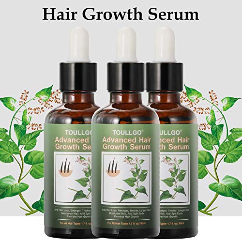 Hair Growth Serum for Thicker, Longer, Fuller Hair - Prevents Loss and Thinning with Vitamin-Rich Natural Treatment - Image 4
