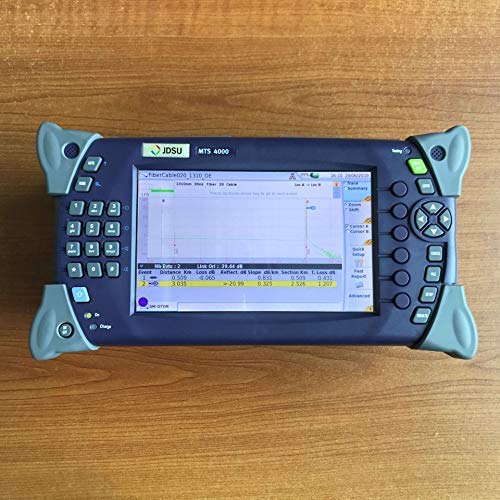 JDSU VIAVI MTS 4000 MTS-4000 Fiber Optical OTDR with E4126LM OTDR Module 1310/1550nm 40/38db