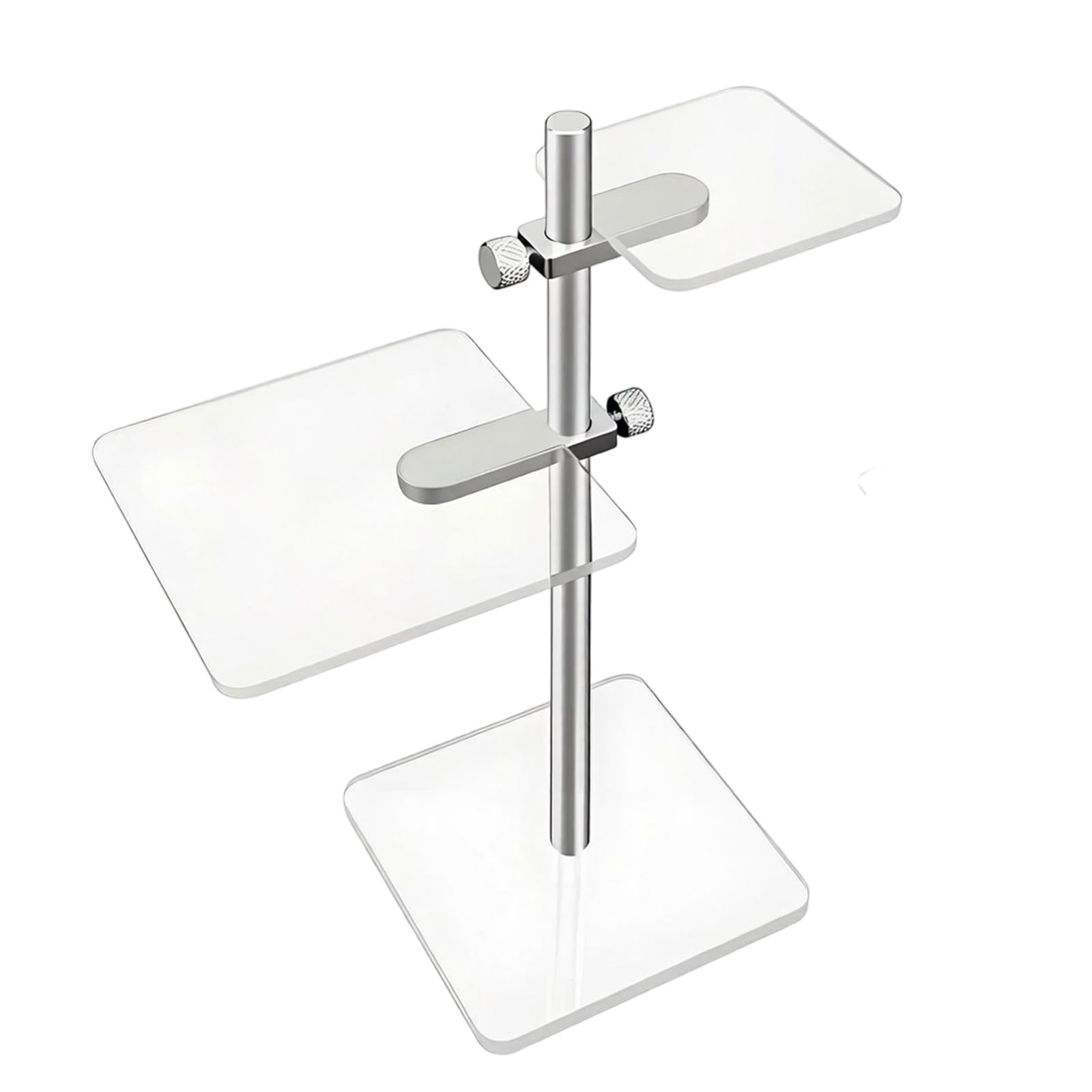 yanzunlrn Sturdy Acrylic Display Platform with Customizable Height for Artists and Educators Portable Display Stand