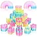 Herefun Ressort Jouet Enfant, 24 Pièces Mini Ressorts Arc-en-Ciel, Jouets Ressorts Magiques, Mini Jouets de Printemps pour Amusement et Fournitures de Fête (Multi-Forme)