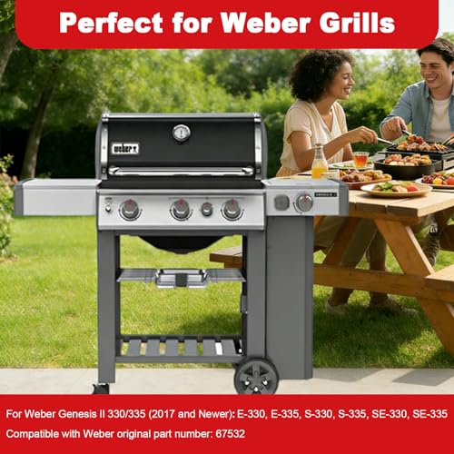 Image of DELSbbq 67532 Grill Igniter Kit for Weber Genesis II 330 335 Series Gas Grills, Igniter Module for Weber Genesis II 330 /335 Series Model