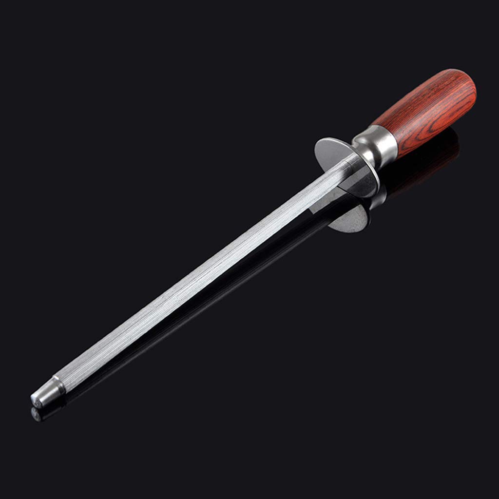 10 '' Bastone Lima Coltelli Affilatore per affilare i coltelli da Chef Professionale in Legno