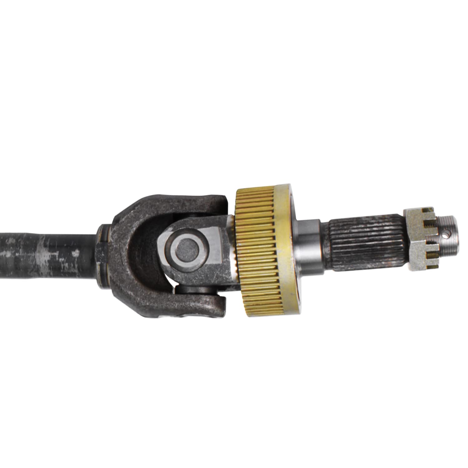Detroit Axle Front Left U-Joint Axle For 94-01 Dodge Ram 1500 - Driver Side Replacement Axle Shaft