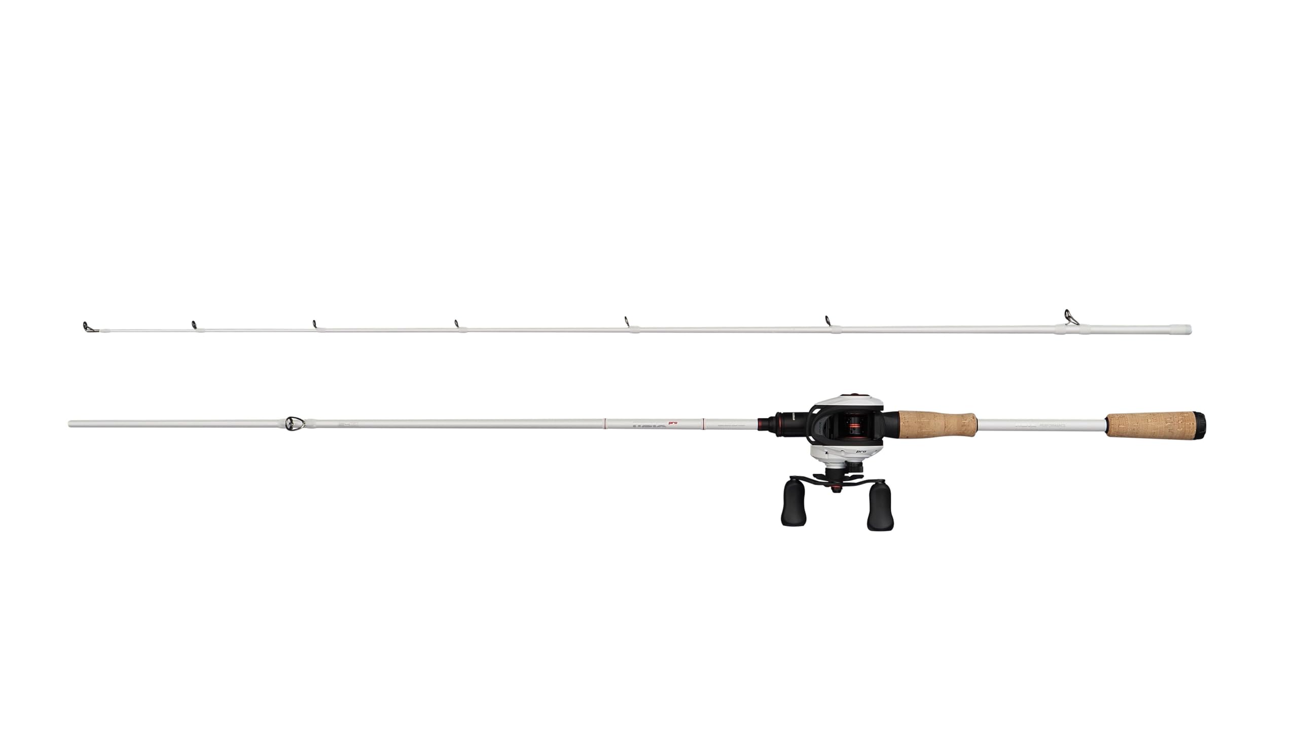 Abu Garcia Max Pro Fishing Rod and Reel Combo | Freshwater Predator Fishing | Baitcasting Rod and Reel Set for Pike Perch Zander | Medium Rod Power Angling Kit | 2000 | 1.98m | 10-40g