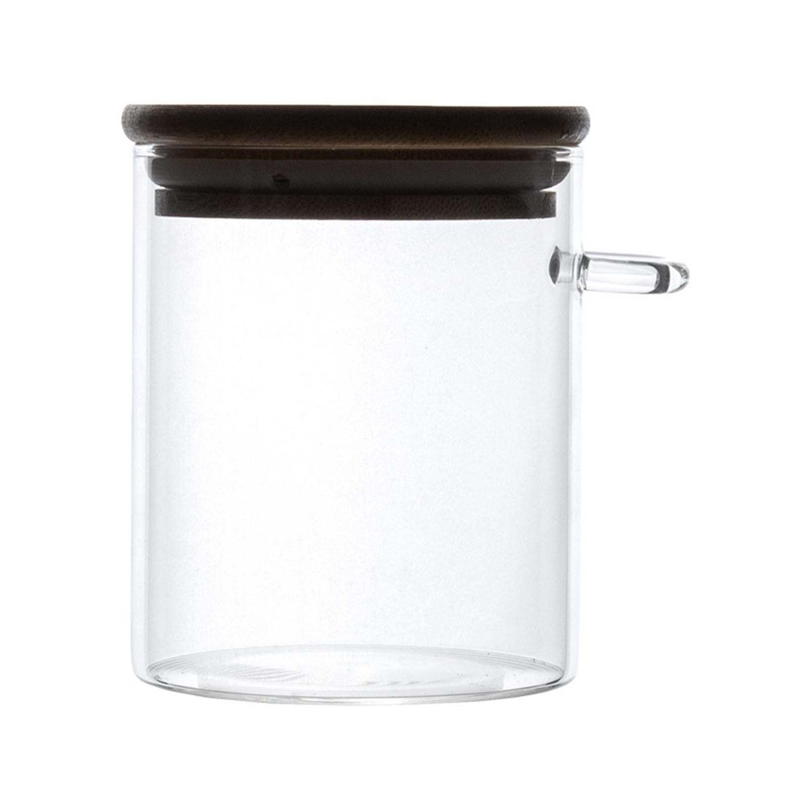 HYFEUOKF Glass Storage Jars With Spoons Household Airtight Tea Canisters Kitchen Sugar And Condiment With Lids