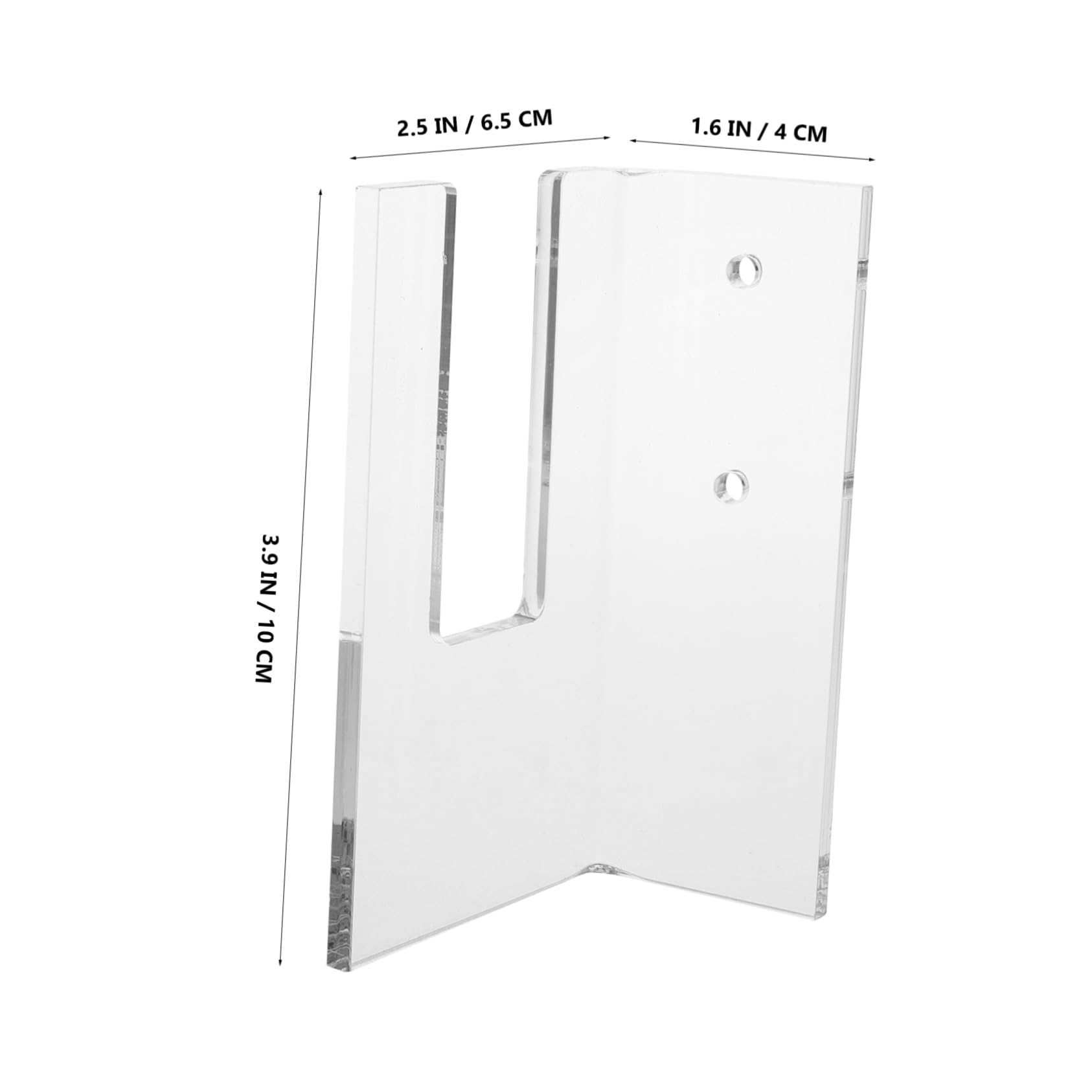 Totority Acrylic Skateboard Wall Mount Vertical Display Hanger Snowboard Storage Rack Room Bedroom