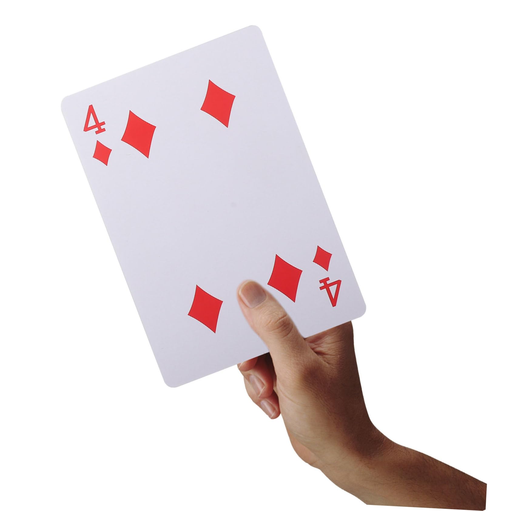 Abaodam 8 Carte Da Poker Giganti Grandi Carte Da Gioco Per Giochi Di Società Set Di Carte Con Trucchi E Buona Sensazione Tatto in Plastica Perfette Per Il Campeggio