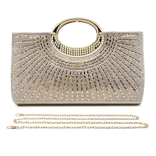 Pahajim Bolsos de Fiesta y Ceremonia Bolso Noche Mujer Pequeño Bolso de Mano con Brillantes Pedreria Carteras Clutch para Boda Novia Banquete Galas (Oro) | Ya disponible en tu tienda friki favorita! En mundofriki.es! Pahajim Bolsos de Fiesta y Ceremonia Bolso Noche Mujer Pequeño Bolso de Mano con Brillantes Pedreria Carteras Clutch para Boda Novia Banquete Galas (Oro) | Ya disponible en tu tienda friki favorita! En mundofriki.es!