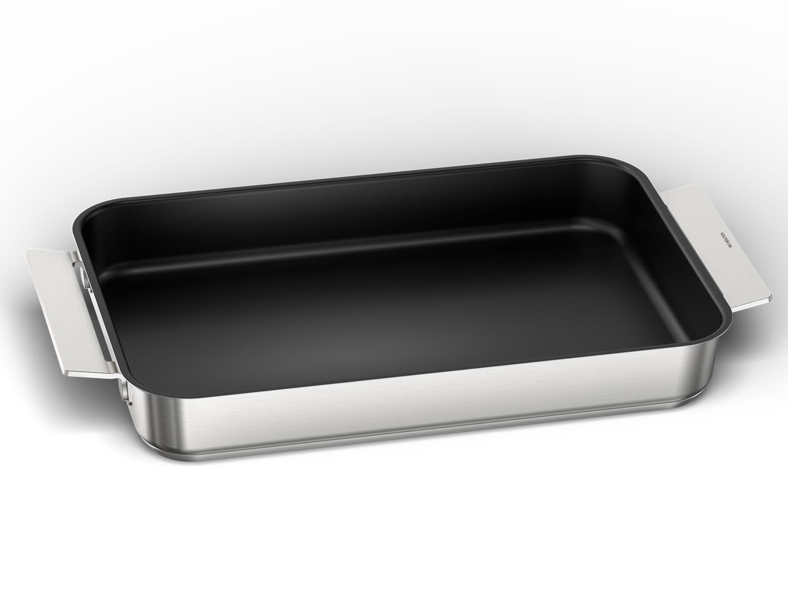 Bosch - Container with Adherent Coating, Suitable for FlexInduction and Oven, Cast Iron, HEZ9FF010