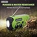 [Upgraded Version] Emergency Solar Hand Crank Portable Radio, Self Powered NOAA Weather Radio for Emergency with AM/FM, LED Flashlight, Reading Lamp, 2000mAh Power Bank and SOS Alarm