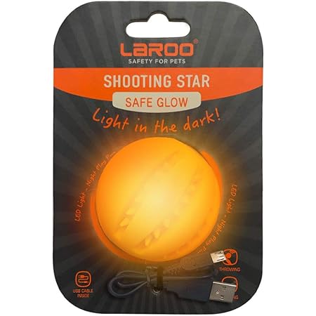 Automatic Dog Ball Launcher LaRoo LED Dog Ball, Dog Toys Silicon