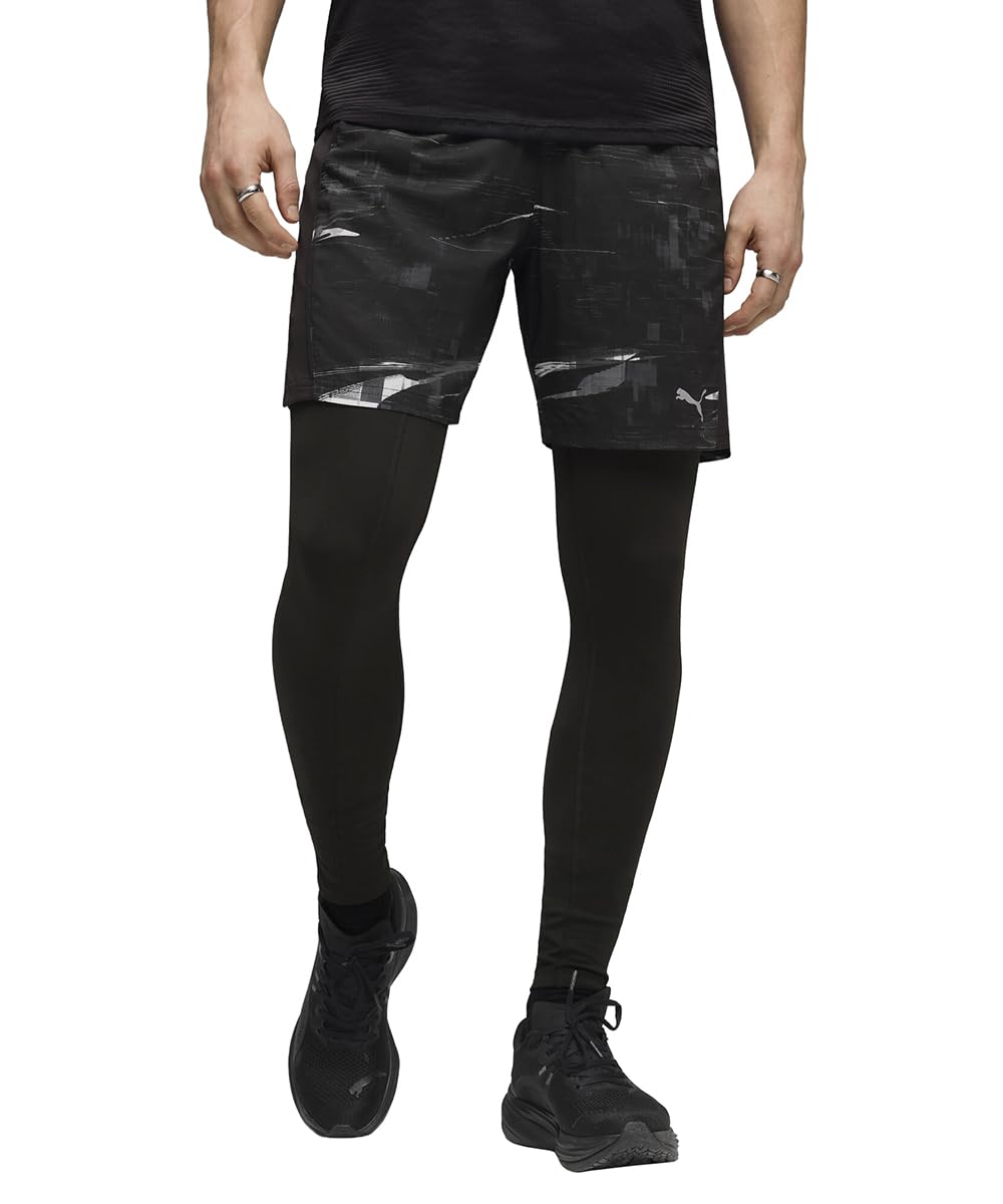 puma Men, M Run Velocity AOP 7 Short, Black, L, (52760601)-picture-47