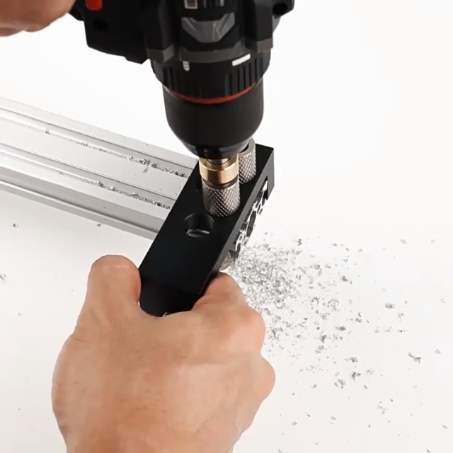 Gabarit De Perçage Profilé En Aluminium, Guide De Perçage