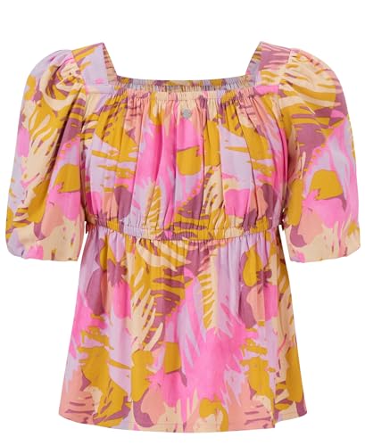 Roxy Girls' Short Sleeve Summer Sol Top2