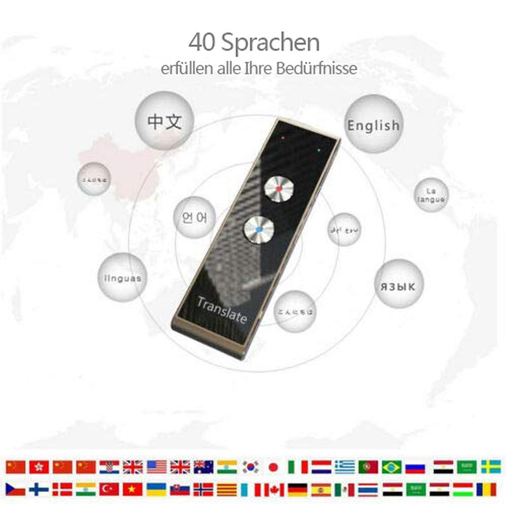 T8 Sprachübersetzer – 40 Sprachen, Echtzeit, Zwe Produktbild-Vorschau 2