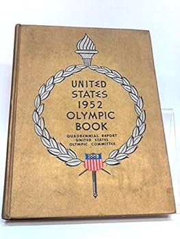 Hardcover United States 1952 Olympic Book: Quadrennial Report of the U.S. Olympic Committee Book