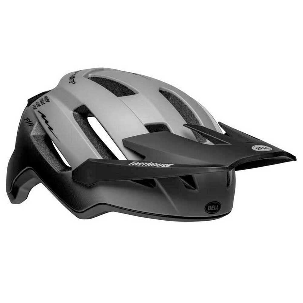 Bell 4Forty AIR MIPS MTB Helmet 2023: Fasthouse Matte/Gloss Grey/Black, S 52-56cm