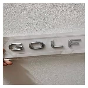 TRUSTTWO 2021 Nieuw BUIKSPIEREN Auto achter kofferbak middenletters badge naamplaat embleem logo geschikt for VW GOLF 8…