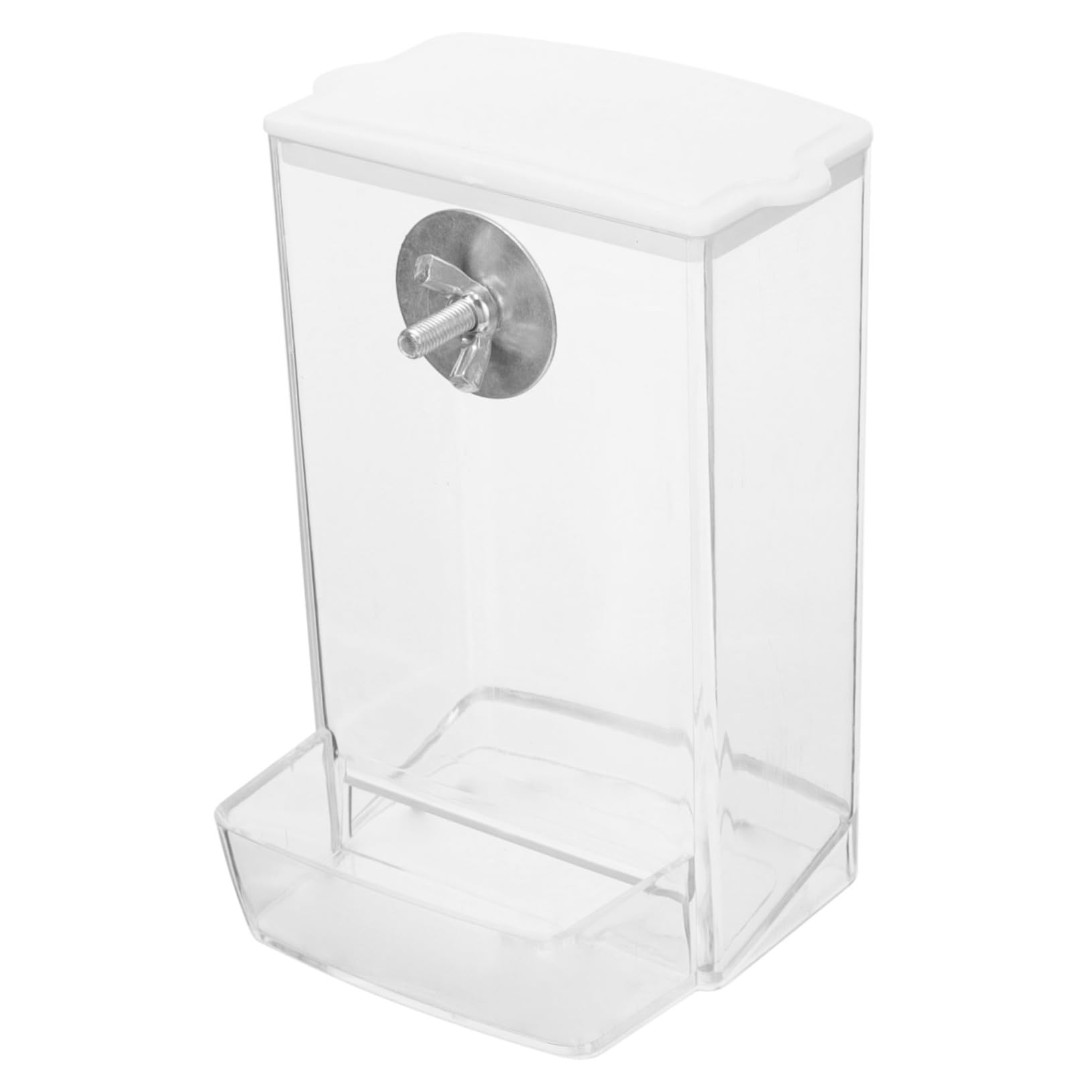 Kisangel 5 Uds Caja De Comida para Pájaros Jaula para Pájaros Cuencos para Jaulas Contenedor De Comida para Loros Cuenco De Alimentación para Alimentador Automático Alimentador De