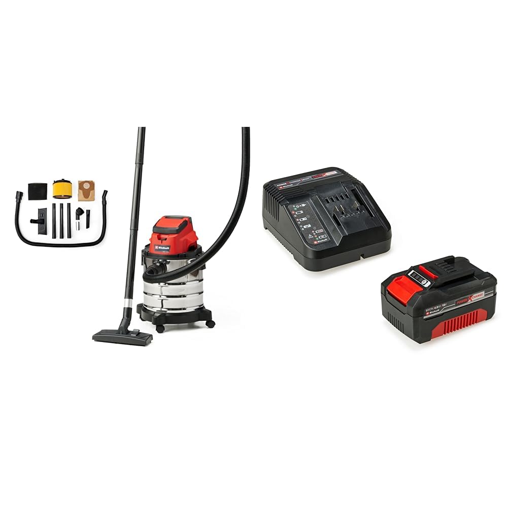 Einhell Akku-Nass-Trockensauger TC-VC 18/20 Li S
