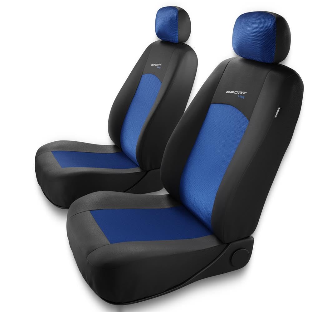 Mossa Fundas Asientos Coche aptas para Fiat Panda II III 2003-. S-BL | Hatchback