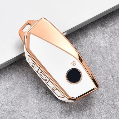 Funda de TPU para llave BMW X7 G07 2023 y Serie 7 i7 carcasa protectora gris