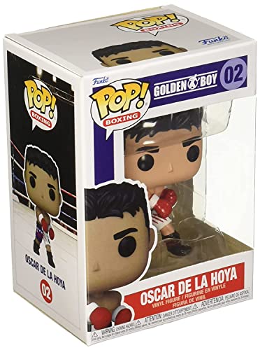 Funko Pop! Boxing: Oscar De La Hoya - Figura In Vinile Da Collezione - Idea Regalo - Merchandising Ufficiale - Giocattoli Per Bambini E Adulti - Sport