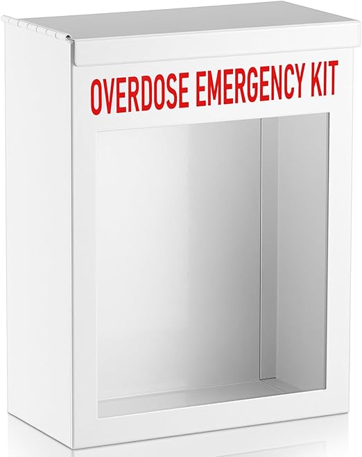 Amazon.com: Zonon 1 Pcs Naloxone Overdose Kit Non Locking Cabinet Wall ...