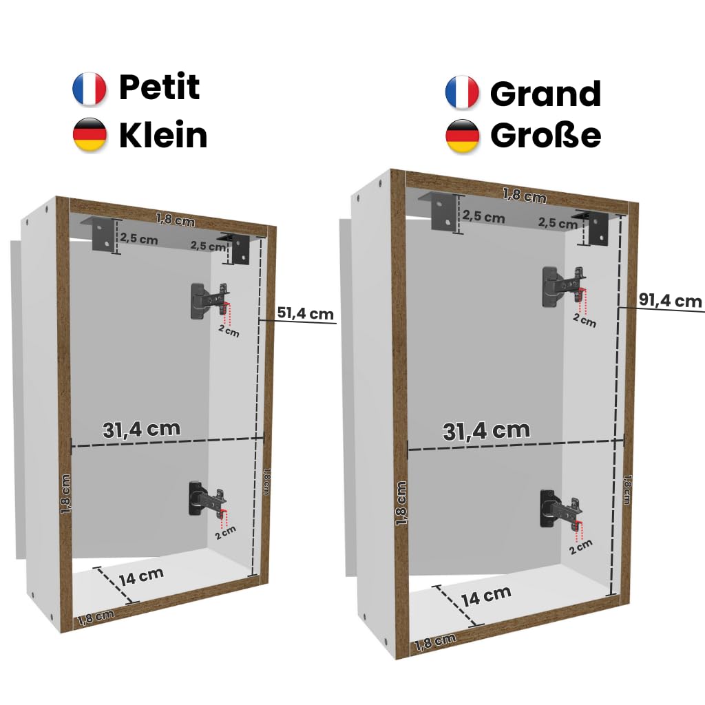 Copertura per quadro elettrico, scatola elettrica, copertura per contatore elettrico, scatola di rivestimento per quadro elettrico (Grande, Legno + Serratura (2 chiavi))