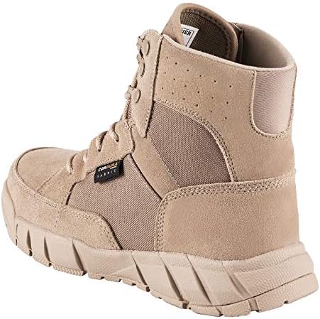 FREE SOLDIER Waterproof Mountain climbing Work Boots Males's Tactical Boots 6 Inches Light-weight Army Boots Breathable Desert Boots 3 51NDdEDLDDL. AC