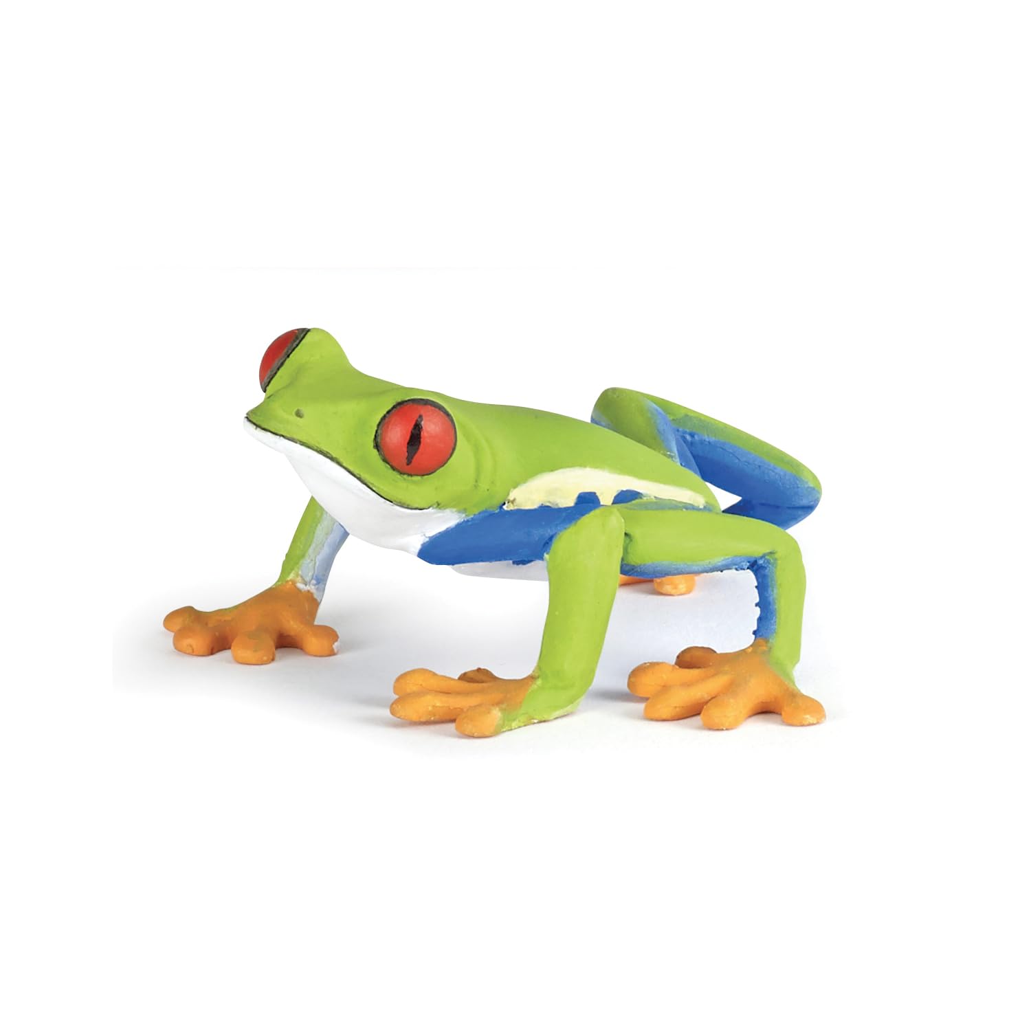 Papo 50210 Rotaugenlaubfrosch Figur – Detailgetreu, Handbemalt, Für Kinder Ab 3 Jahre, Aus Robustem Kunststoff