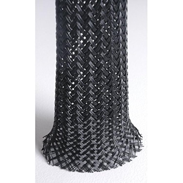 Techflex 3/4 Clean Cut Sleeving 25 ft. Black