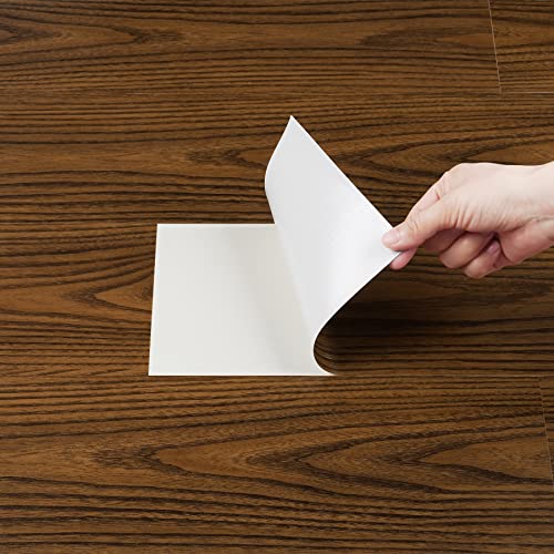 Livelynine 12-Tiles 6X36" Dark Wood Vinyl Plank Flooring Peel And Stick Kitchen Floor Tile Waterproof Bathroom Vinyl Planks Peel & Stick On Laminate Flooring Adhesive Sticky Linoleum Rv Flooring #TOP5