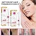 Eelhoe Beeswax Hair Removal Mousse, Gentle Beeswax Hair Removal Mousse, EELHOE Hair Removal Spray, Effective & Painless Hair Removal Cream (30ml, 3pcs)